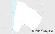 Silver Style Simple Map of An Minh