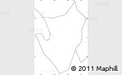 Blank Simple Map of Chau Thanh, no labels