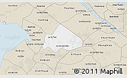 Classic Style 3D Map of Giong Rieng