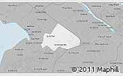 Gray 3D Map of Giong Rieng