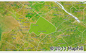 Physical 3D Map of Giong Rieng, satellite outside