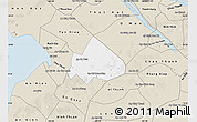 Classic Style Map of Giong Rieng
