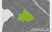 Physical Map of Giong Rieng, desaturated