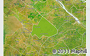 Physical Map of Giong Rieng, satellite outside