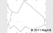 Blank Simple Map of Giong Rieng, no labels