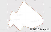 Classic Style Simple Map of Giong Rieng, cropped outside