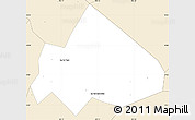 Classic Style Simple Map of Giong Rieng