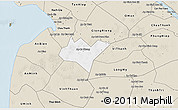 Classic Style 3D Map of Go Quao