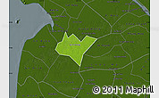 Physical Map of Go Quao, darken