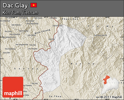 Classic Style Map of Dac Glay