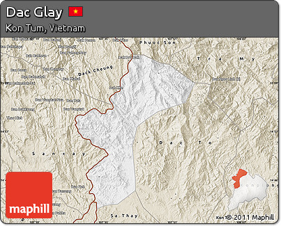 Classic Style Map of Dac Glay