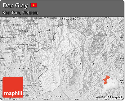 Silver Style Map of Dac Glay