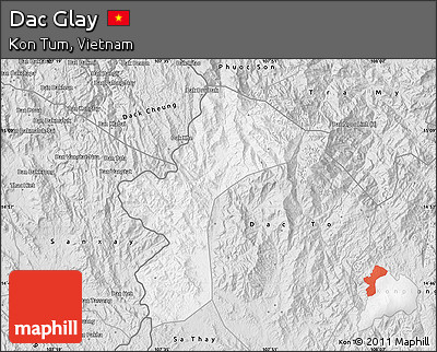 Silver Style Map of Dac Glay