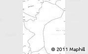 Blank Simple Map of Dac Glay