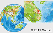 Physical Location Map of Dac To, highlighted parent region