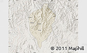 Shaded Relief Map of Dac To, lighten
