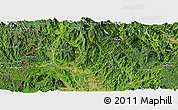 Satellite Panoramic Map of Dac To