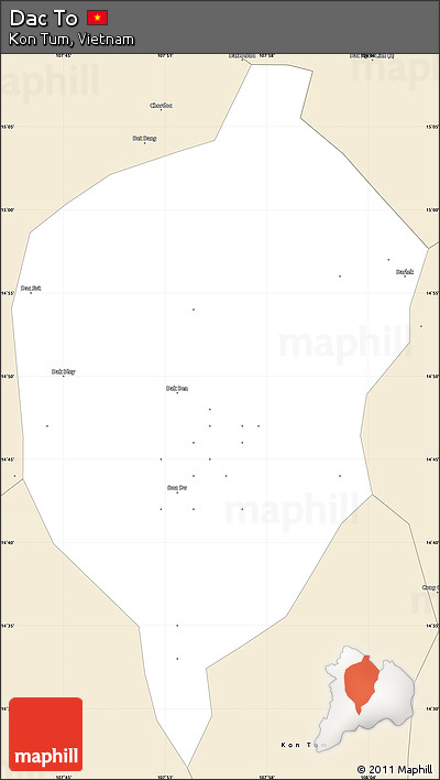 Classic Style Simple Map of Dac To
