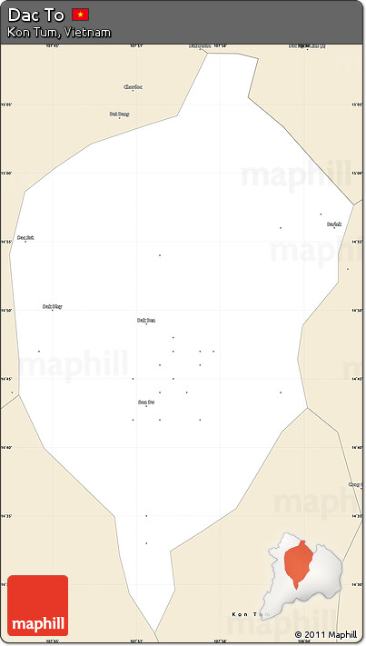 Classic Style Simple Map of Dac To