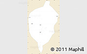 Classic Style Simple Map of Dac To, single color outside