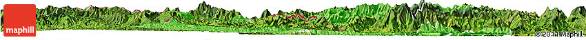 Political Horizon Map of Muong Lay, satellite outside