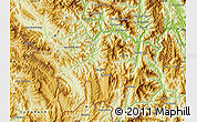 Physical Map of Muong Lay