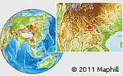 Physical Location Map of Muong Te