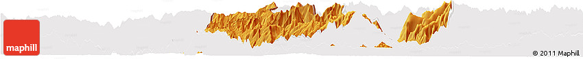 Political Horizon Map of Phong Tho, cropped outside