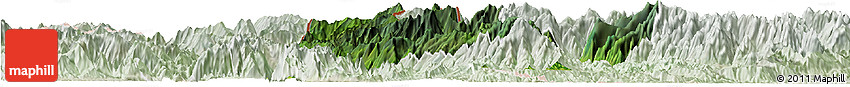 Satellite Horizon Map of Phong Tho, lighten