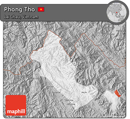 Gray Map of Phong Tho