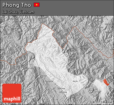 Gray Map of Phong Tho