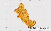 Political Map of Phong Tho, cropped outside