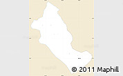 Classic Style Simple Map of Phong Tho, single color outside