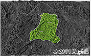 Satellite 3D Map of Binh Gia, darken, desaturated