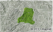 Satellite 3D Map of Binh Gia, lighten, semi-desaturated