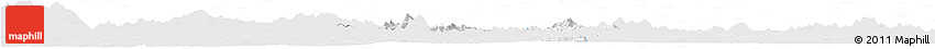 Silver Style Horizon Map of Binh Gia, single color outside