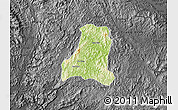 Physical Map of Binh Gia, darken, desaturated