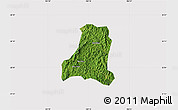 Satellite Map of Binh Gia, cropped outside