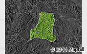 Satellite Map of Binh Gia, darken, desaturated