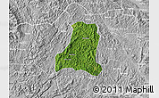 Satellite Map of Binh Gia, lighten, desaturated