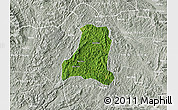 Satellite Map of Binh Gia, lighten, semi-desaturated