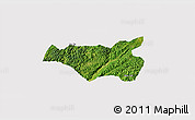 Satellite 3D Map of Chi Lang, cropped outside