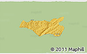 Savanna Style 3D Map of Chi Lang, single color outside
