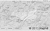 Silver Style 3D Map of Chi Lang