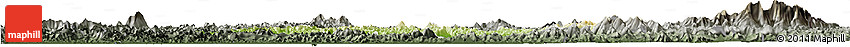 Physical Horizon Map of Chi Lang, darken, semi-desaturated