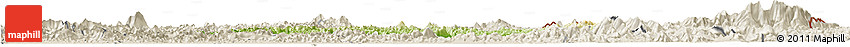 Physical Horizon Map of Chi Lang, shaded relief outside Physical Horizon Map of Chi Lang, shaded relief outside