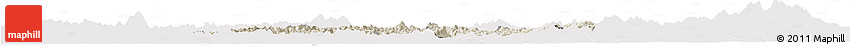 Shaded Relief Horizon Map of Chi Lang, cropped outside