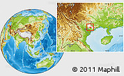 Physical Location Map of Chi Lang, highlighted parent region
