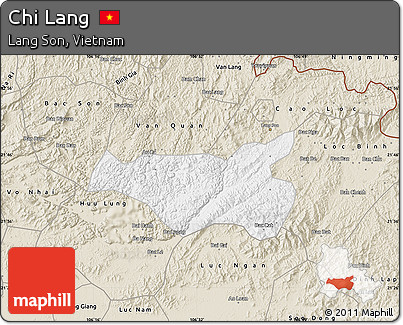 Classic Style Map of Chi Lang