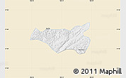 Classic Style Map of Chi Lang, single color outside